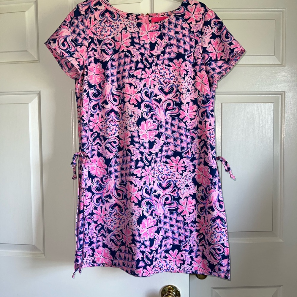 NWOT Lilly Pulitzer Skirted Romper with ties on side